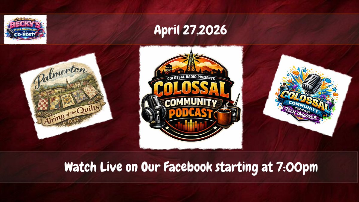 Colossal Community Podcast tweet media