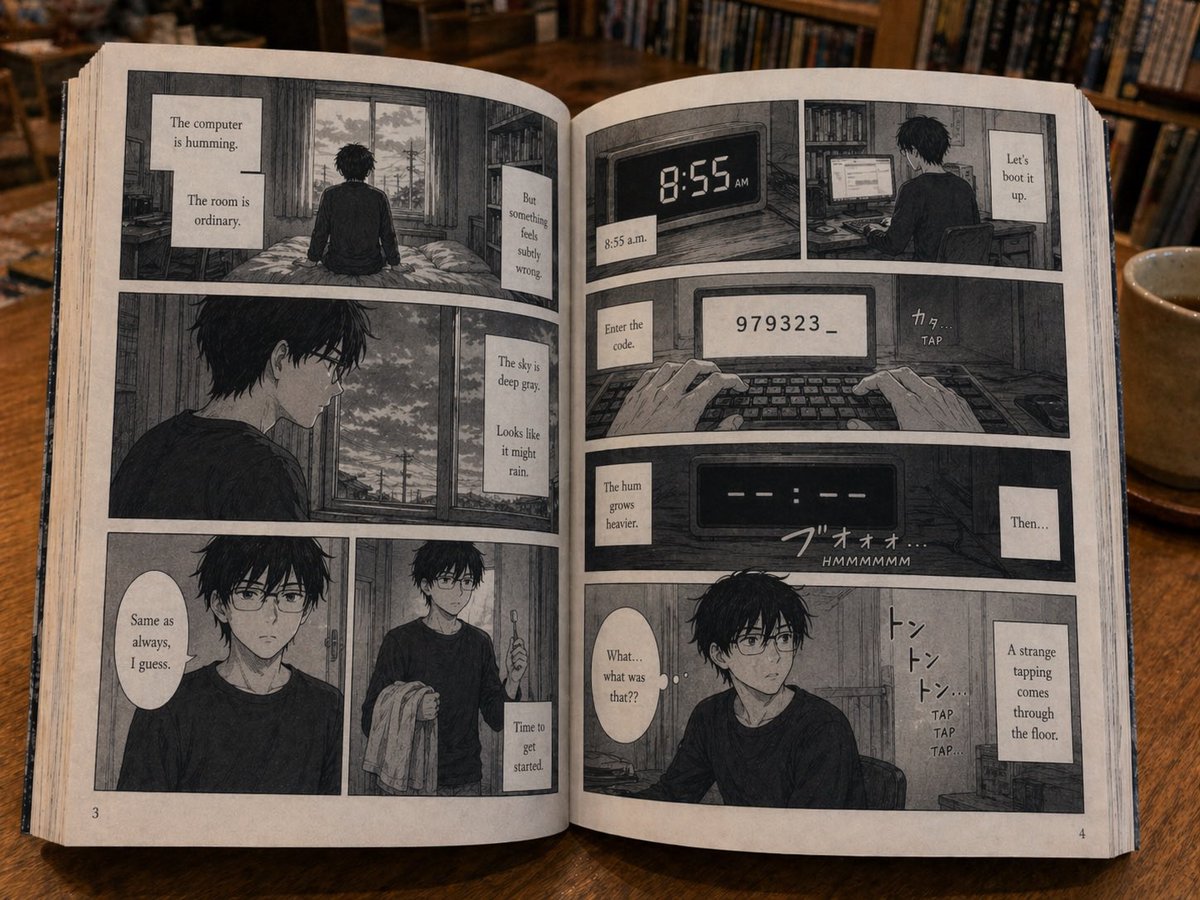 thejackluo's tweet photo. @OpenAI I cannot believe ChatGPT Images 2.0 generated this.

An entire manga concept with
cover, interior pages, and physical mock up all in one prompt

This is insane. GG to all the manga writers https://t.co/PUMp0Lt8IZ