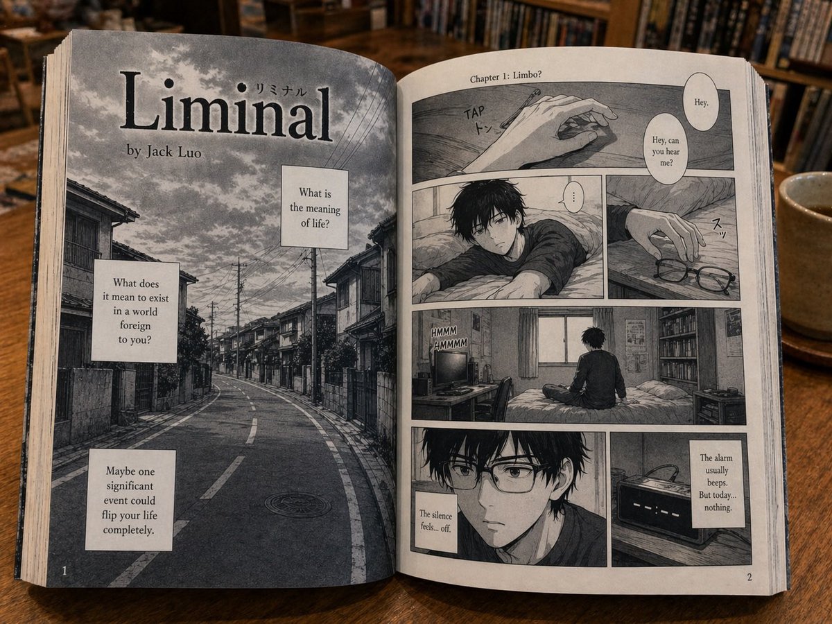 thejackluo's tweet photo. @OpenAI I cannot believe ChatGPT Images 2.0 generated this.

An entire manga concept with
cover, interior pages, and physical mock up all in one prompt

This is insane. GG to all the manga writers https://t.co/PUMp0Lt8IZ