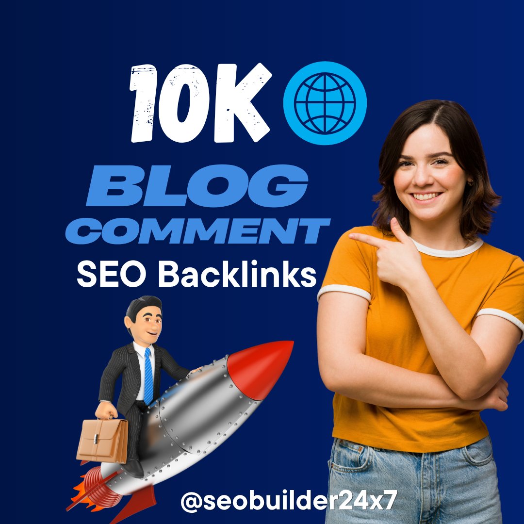 NajeebUnited's tweet image. Check out my Gig on Fiverr: build 10,000 blog comment backlinks fiverr.com/s/2KVpkDq 
#SEO #Backlinks #LinkBuilding #blogcomment #SEOServices #GoogleRanking