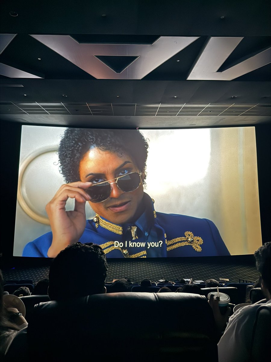 Seated for the GOAT 🐐 
 #Michael