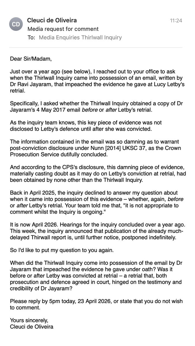 The Trials of Lucy Letby tweet media