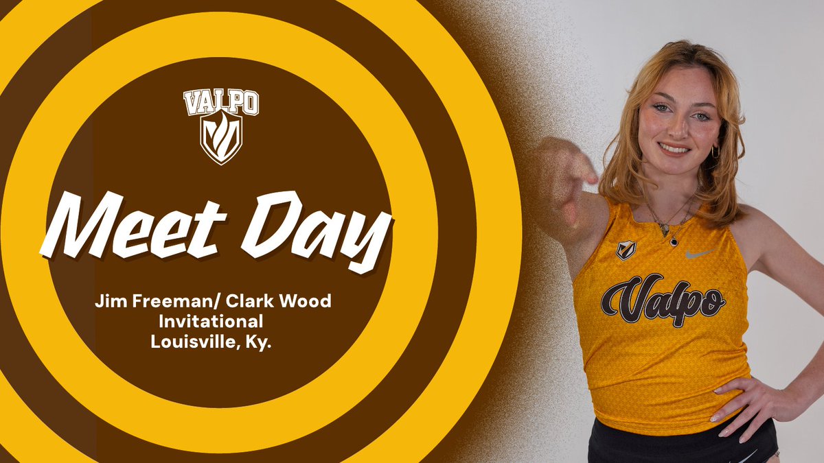 valpoathletics's tweet image. Good luck to the @ValpoXCTF athletes competing this weekend! 

🥏: Jim Freeman/Clark Wood Invitational 
📍: Louisville, Ky. 
📅: Thursday-Saturday 
📊: live.dcracetiming.com/meets/69448

#GoValpo