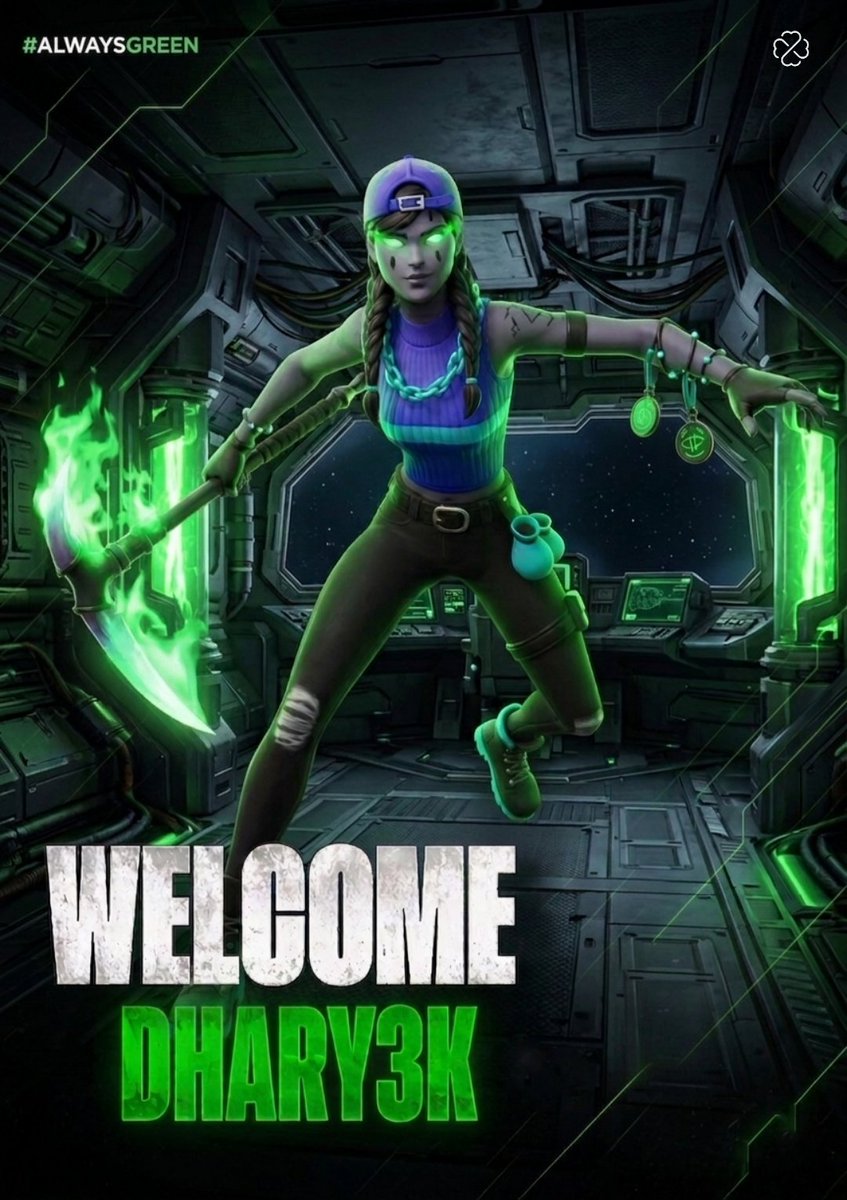 shamrockesport1's tweet photo. "Welcome, Dhary3k, to the SamRock Esports family! The battleground is ready, and we're thrilled to have you join our ranks. Let's make every match legendary.
๐ #AlwaysGreen"
Sk | @ox_x967893 https://t.co/b13l8thrsI