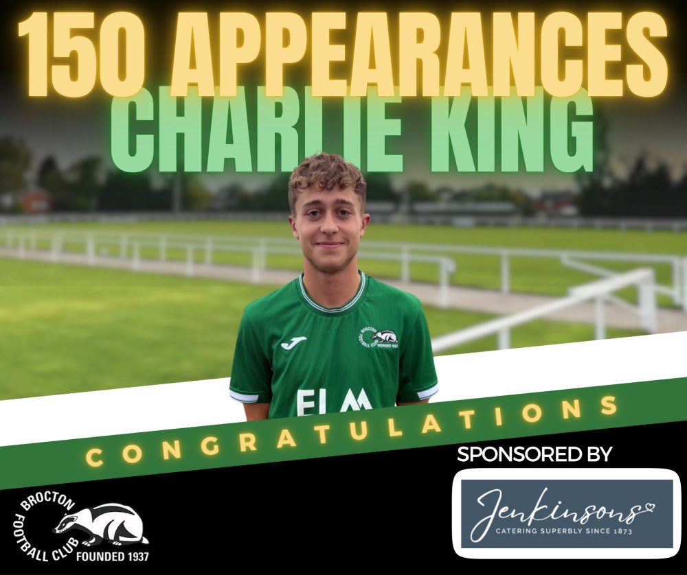 broctonfc's tweet photo. Another one hits the 150 mark!! 

Well done Charlie !! 👏👏👏🦡🦡🦡

https://t.co/vG5RlUcmJ6 https://t.co/OCoD2MmhHG