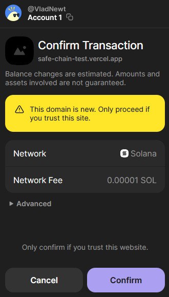 SafeChain tweet media