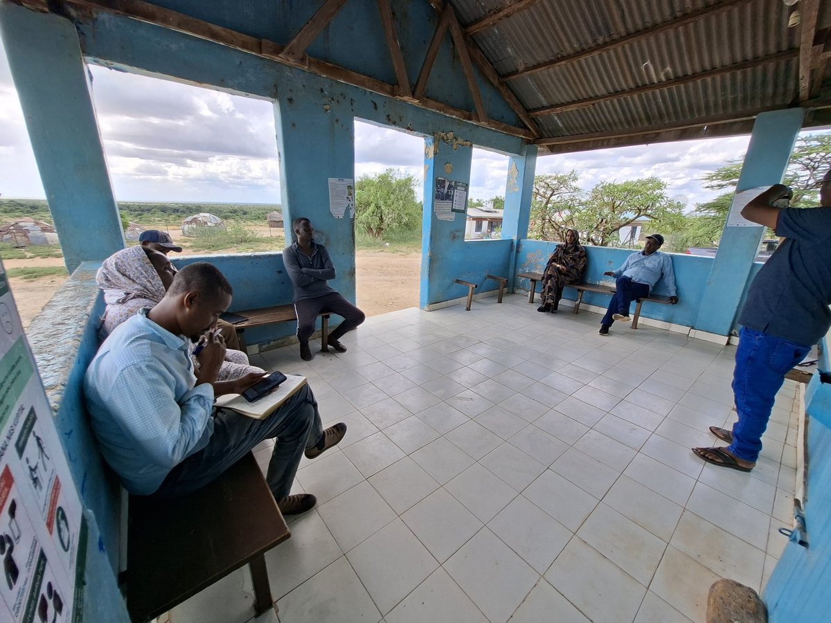 AgricMarsabit's tweet photo. The Department of Agriculture, Livestock &amp; Fisheries Development, through the Drought Resilience Project in Northern Kenya,has handed over the site for construction of roof water catchment systems and masonry tanks at Illeret Health Centre &amp; Illeret Primary School, Illeret Ward. https://t.co/iOLdXjAJWt