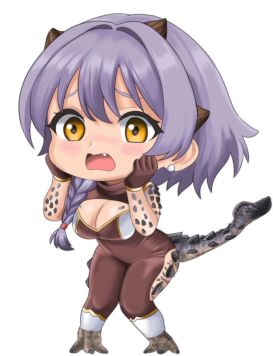 SHALITAMARY's tweet image. I drew chibis for all 4 of my Dinosaur girls, Tyranny, Tari, Theria, and Spiny! I'll be drawing them alongside new upcoming Dinosaur girls more often now! I hope you'll guys enjoy them 
#originalcharacter #dinosaur