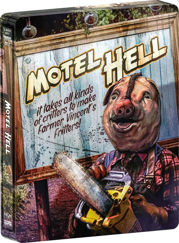 FilmsAmaray's tweet image. Lanzamiento de "Motel del Infierno" (1980) en Steelbook #4KUHD + bluray a la venta el próximo 12/05.📀🔽