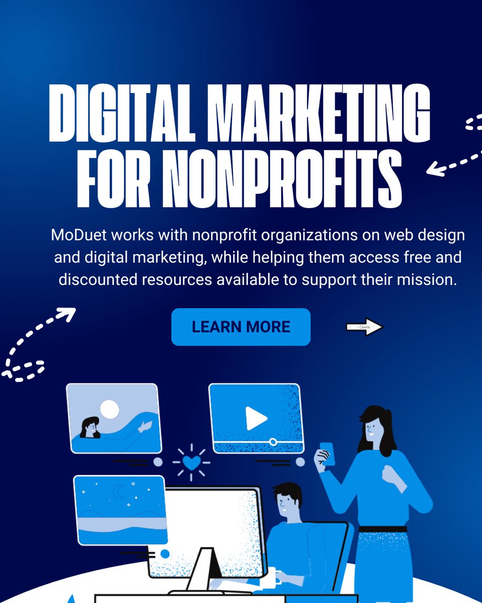 moduet_design's tweet image. There are tools out there built to support nonprofits.
Most just aren’t using them the right way.

We help change that.
Link in bio.

#nonprofit #nonprofitmarketing #digitalmarketing #marketingstrategy #marketingforgood