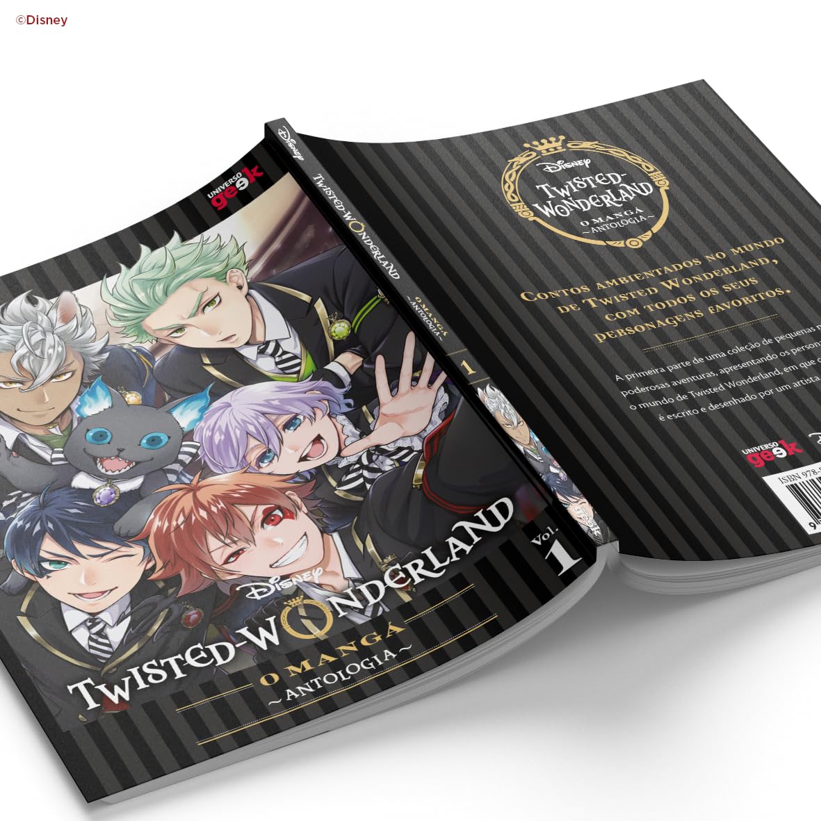 planetagibi's tweet photo. O volume 1 do mangá Disney Twisted-Wonderland – Antologia é anunciado pela @univdoslivros . Imagens e detalhes no Planeta Gibi Blog (link na bio). https://t.co/AvYITJi4w9