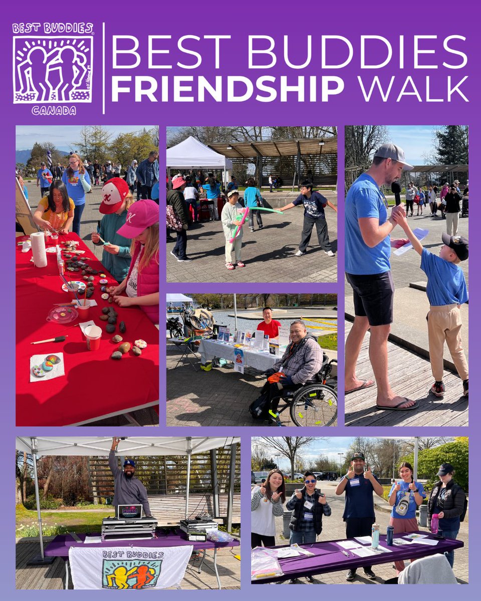 BestBuddiesCND's tweet image. A huge thank you to everyone who walked, fundraised, volunteered, and donated. Your support helps create meaningful friendships for people with IDD in Vancouver and across Canada. Because every-buddy deserves a friend!❤️

#bestbuddies #inclusion #friendshipwalk #WalkWithBBC2026