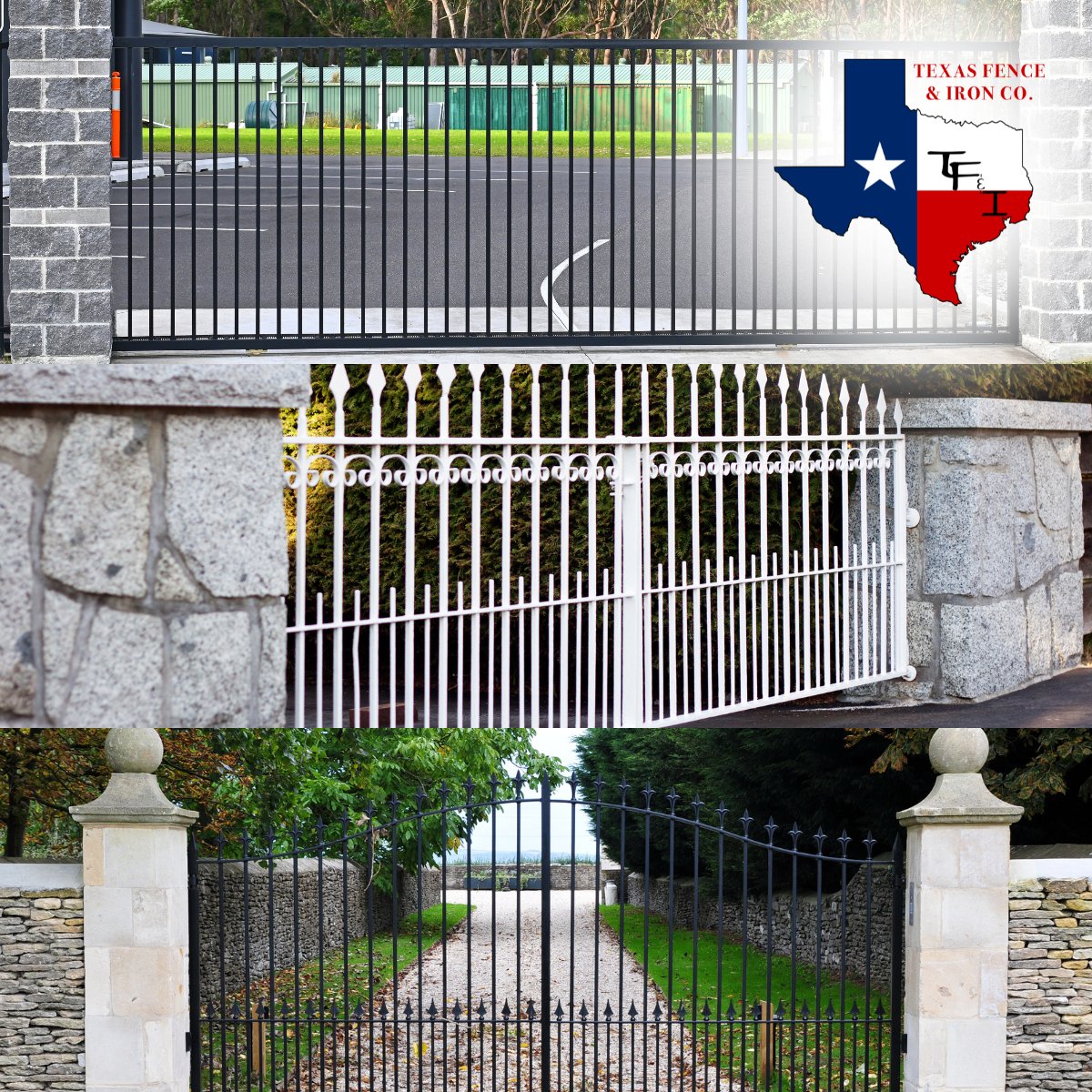 Texas_FenceIron's tweet image. We offer custom driveway gates that provide security, privacy, &amp;amp; a positive impression built to last: texasfenceandiron.com/contact-fencin… 

#Fence #ProfessionalFence #TexasFenceandIron #Houston #Texas #Fencing #HTX #FenceInstallation #DrivewayGate #AutomaticGate #CustomGate #PropertySecurity