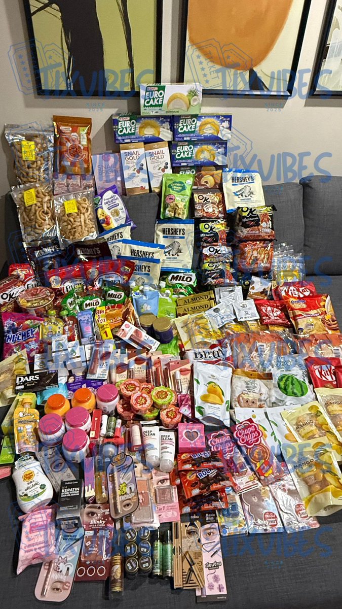 Terimakasih buat semua teman2 yg udh jastip di tixvibes 🔥🔥🔥. Kita bakal open jastip bkk lagi nextnyaaa bulan depaaan, jangan lupa jajan lagi yaaa! 💗💗🫶🫶