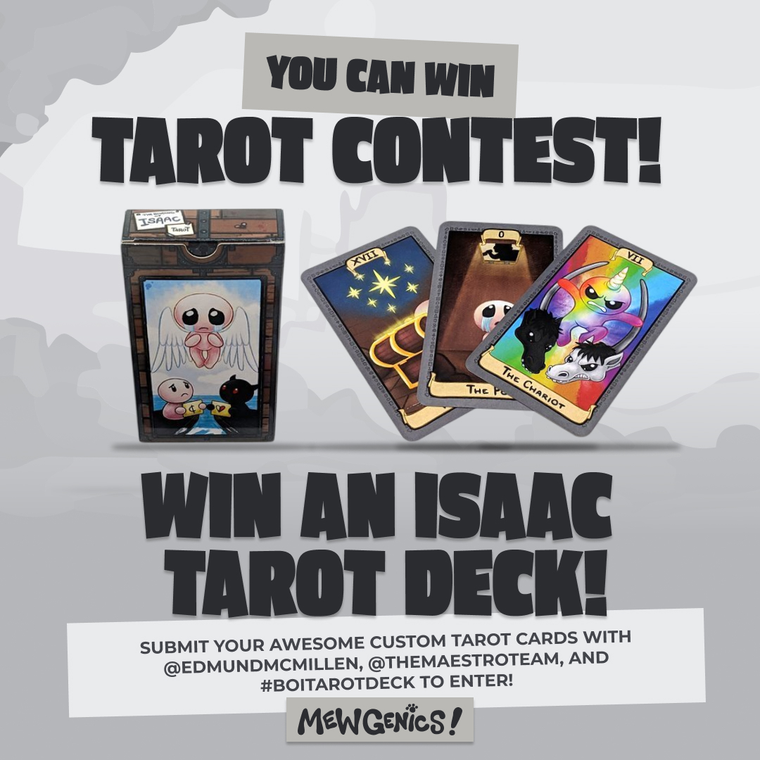 binding of isaac all tarot cards The Binding of Isaac Tarot Card Deck main image 0
