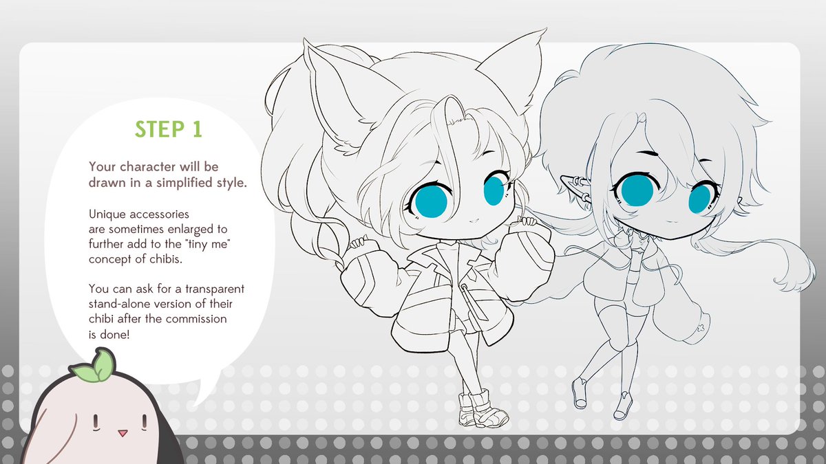 niji_omo's tweet photo. ▎ CHIBI FOODCART
Commission services for Chibi illustrations are OPEN once again! (the service is also available on my vgen)

ps. I'm quite proud on how these process layout turned out >.< https://t.co/YXbnNCjVjv