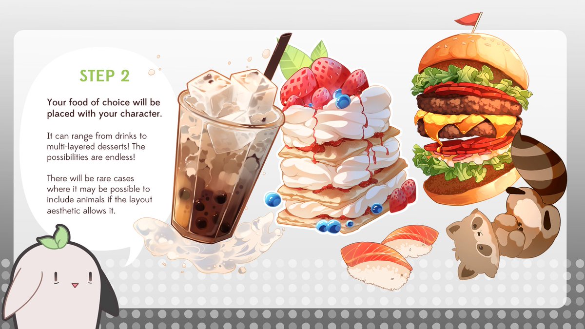 niji_omo's tweet photo. ▎ CHIBI FOODCART
Commission services for Chibi illustrations are OPEN once again! (the service is also available on my vgen)

ps. I'm quite proud on how these process layout turned out >.< https://t.co/YXbnNCjVjv