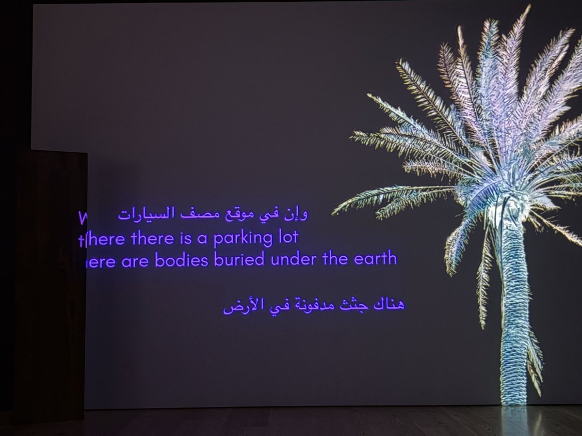 SawsanInt's tweet image. Palestinians are at the Whitney Museum in #NYC. A brilliantly curated exhibition narrating key aspects of #Palestinian identity and experience. Our narratives are finally gaining space and visibility. #indigenous