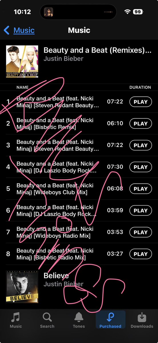 BMUS_Things's tweet image. The real barbz if you bought #BAAB drop it in a comment 
For the barbs that didn’t you should 
if you need the funds hit up @IzTheTruth cause I did so there’s no excuse #barbz buy beauty and a beat 🩵🩷