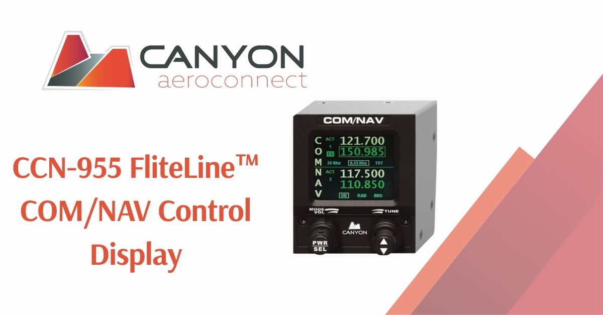 CAeroconnect's tweet photo. Experience the trusted performance of FliteLine™ COM/NAV systems—lightweight, compact, and FAA/EASA certified for fixed &amp; rotary wing aircraft. Quick panel-mount install, NVG displays &amp; stackable DSP transceivers.

🔗 https://t.co/iUasn66UO2 
 #FliteLine #CanyonAeroConnect https://t.co/fz8bBHzOIl