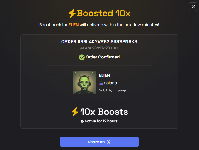 Go hit them 🚀's on DEX!