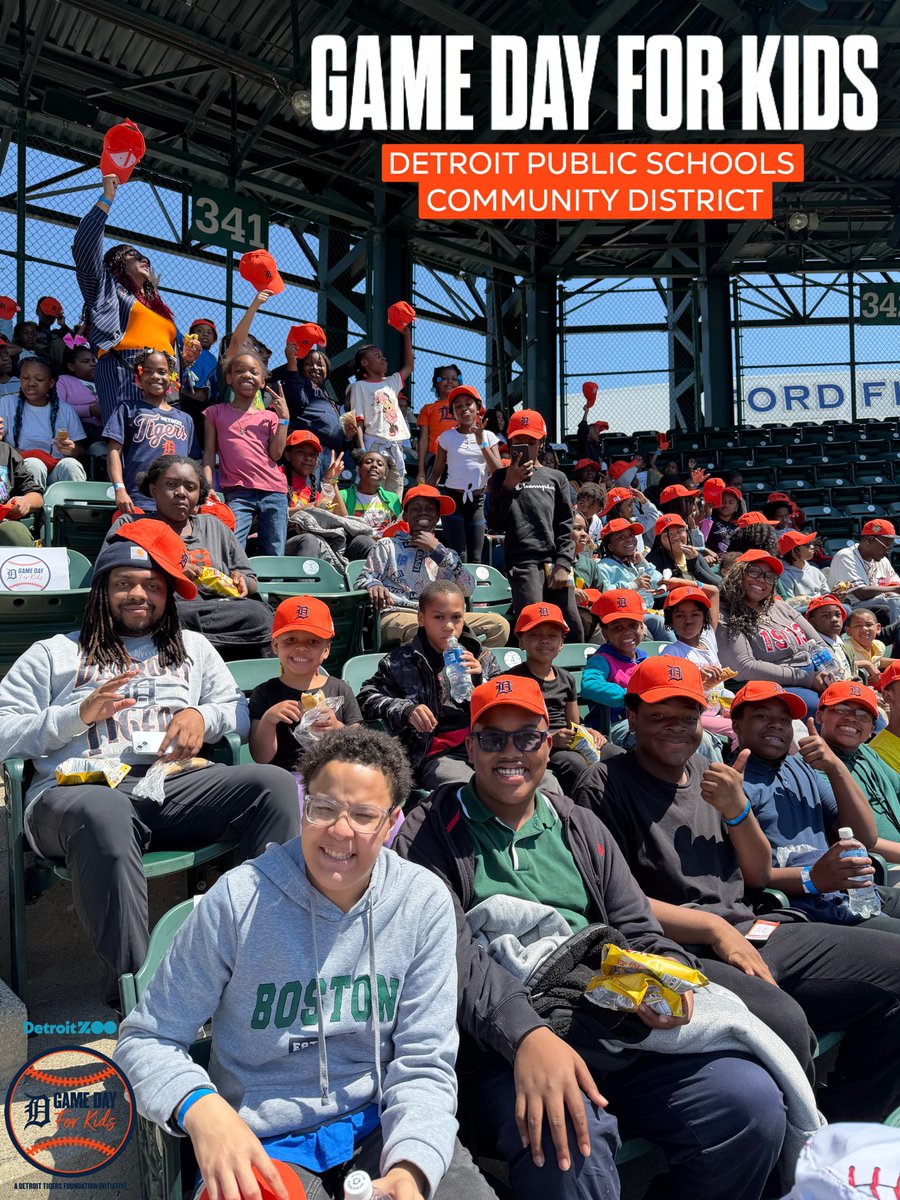 Detroit Tigers Community Impact tweet media