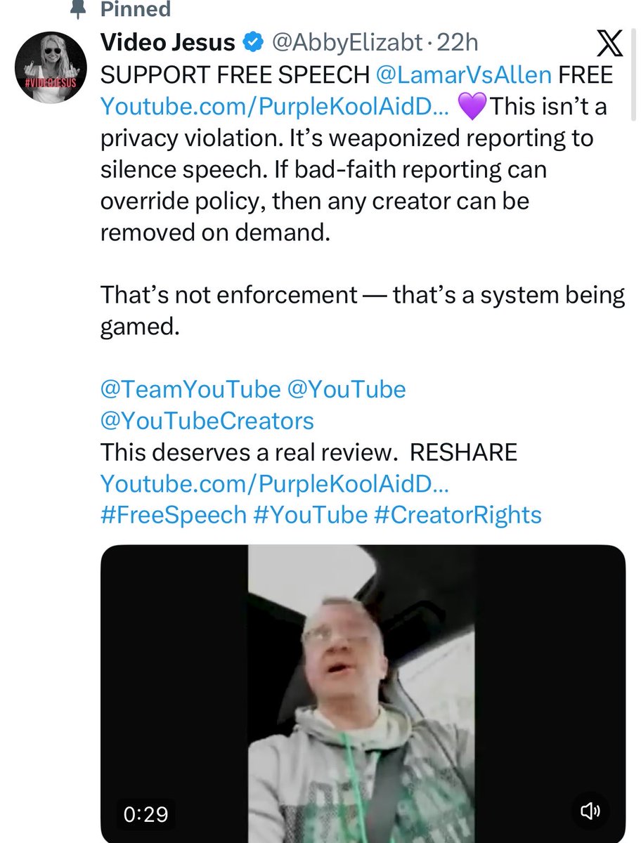 VideoJeezus tweet media