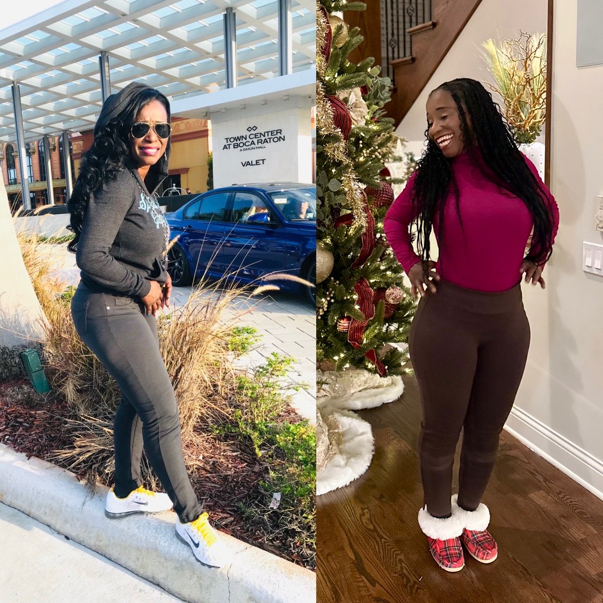shontellyoga4U's tweet image. When I was 49 yrs. old on the left living in South Florida—-vs—-me @ 56 yrs. of age here @ home in Chicago.

I’mma keep this healthy lifestyle alive well into my nineties.

#preparing for my Hot Yoga 🧘🏾‍♀️ class tonight — #HappyThursday evening Humans. 
We all get the same 24 hours.