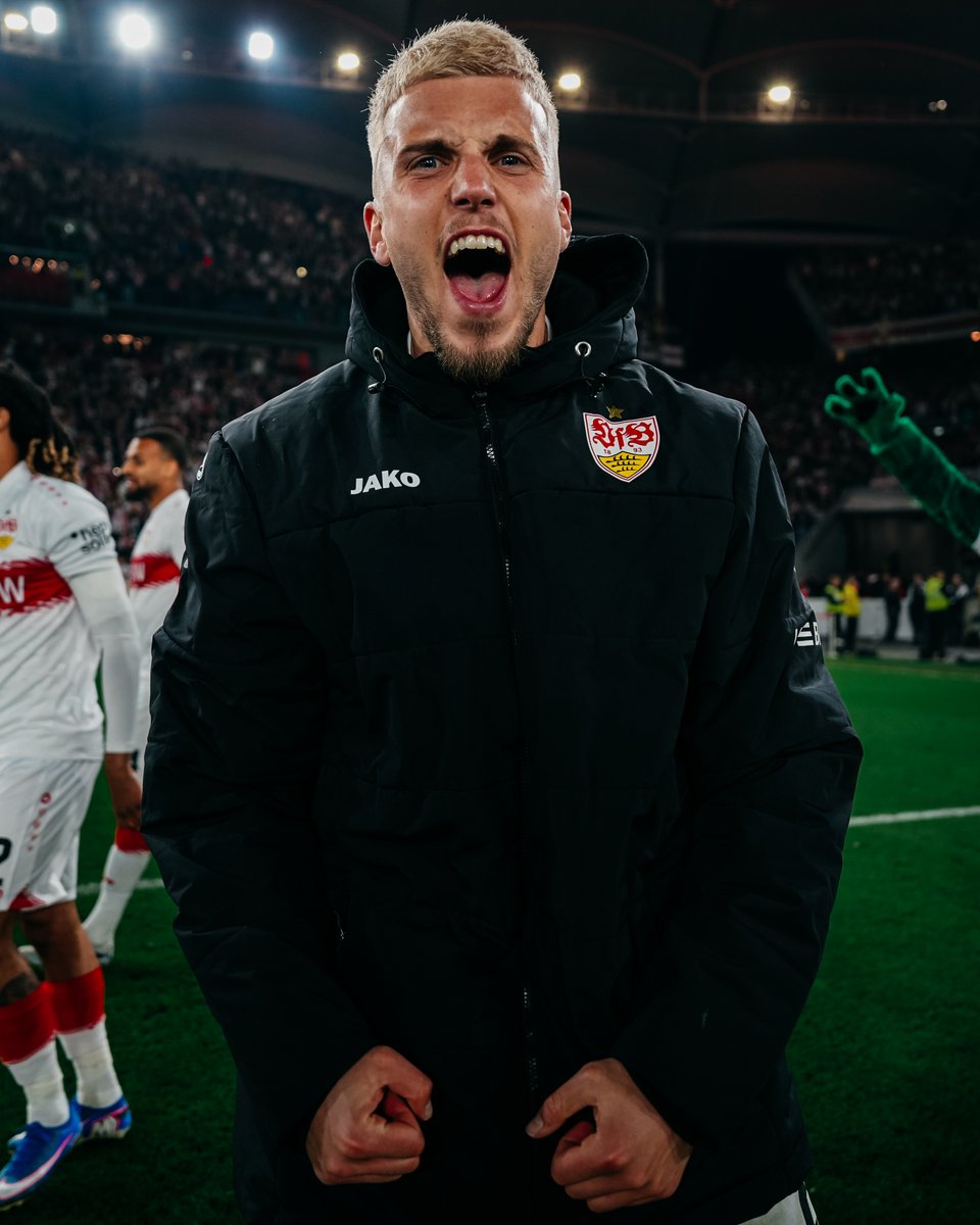 VfB's tweet image. JUBEEEEEEEEL!

#VfB | #VfB1893 | #DFBPokal | #VfBSCF