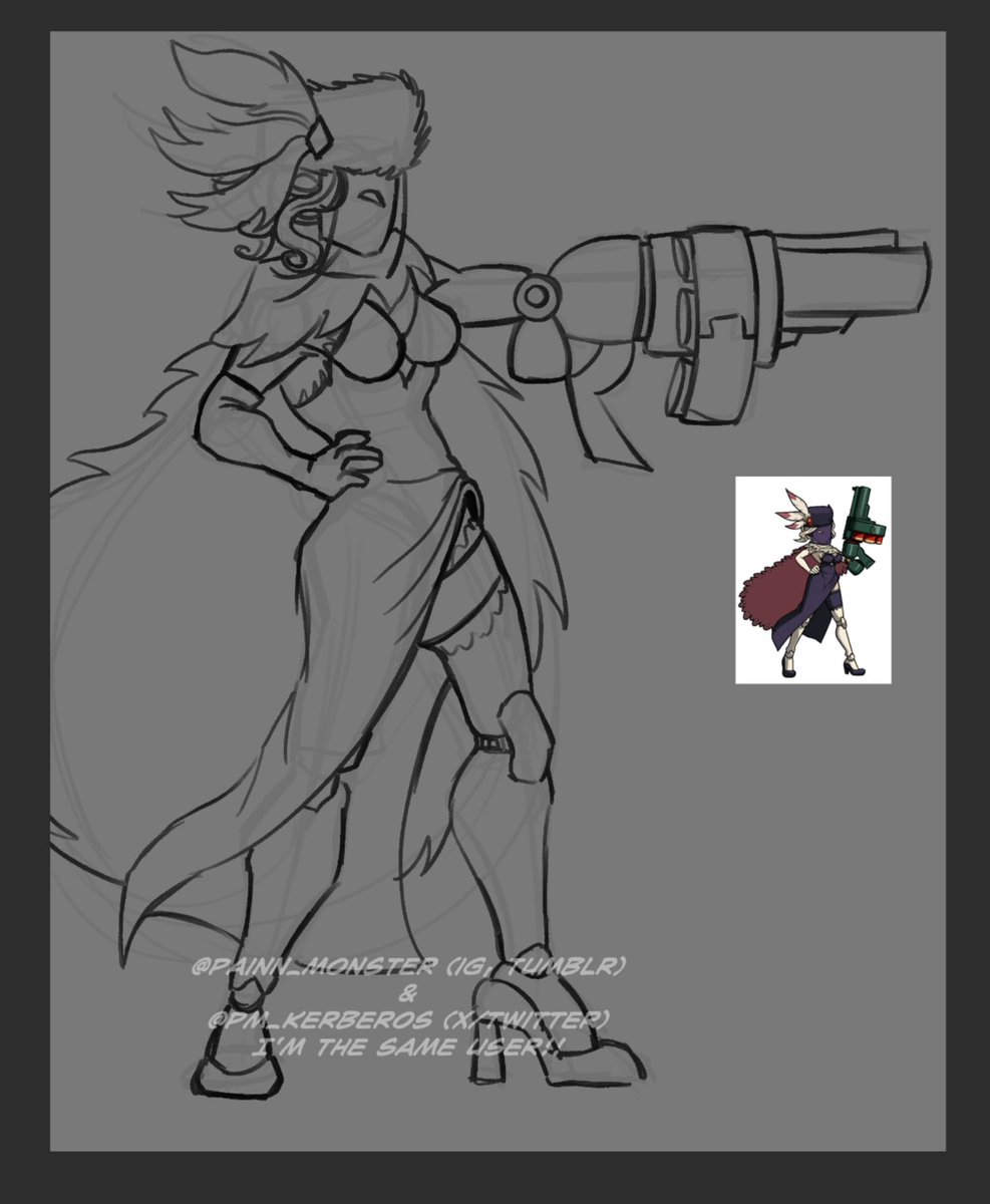 pm_kerberos's tweet image. Skullgirls sketches!!
#skullgirls #valentine #squigly #blackdhalia #fanartㅤㅤㅤㅤ