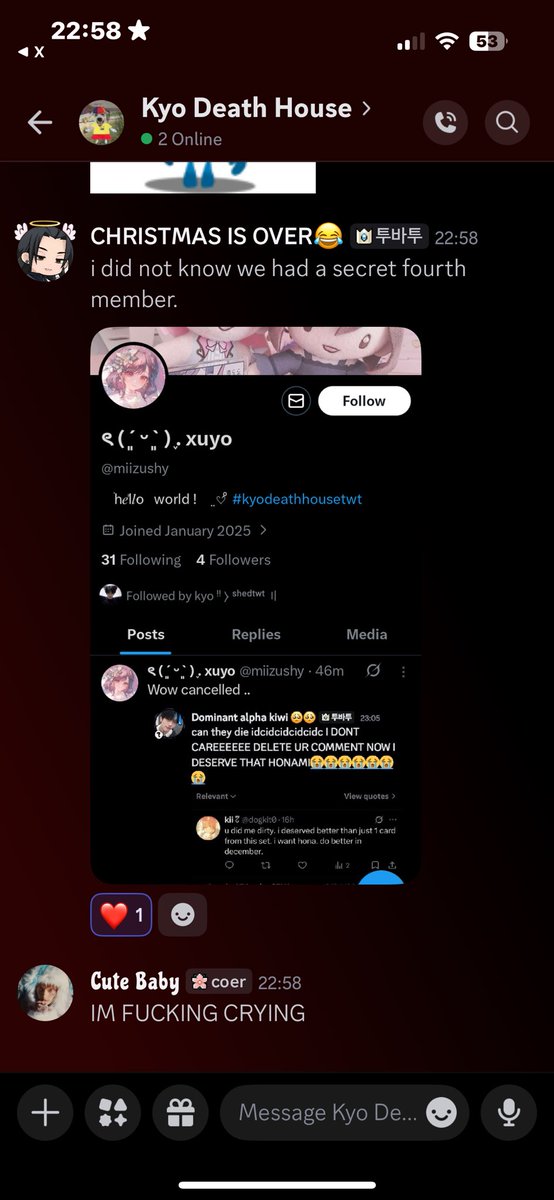 maSON 😭🫱 tweet media
