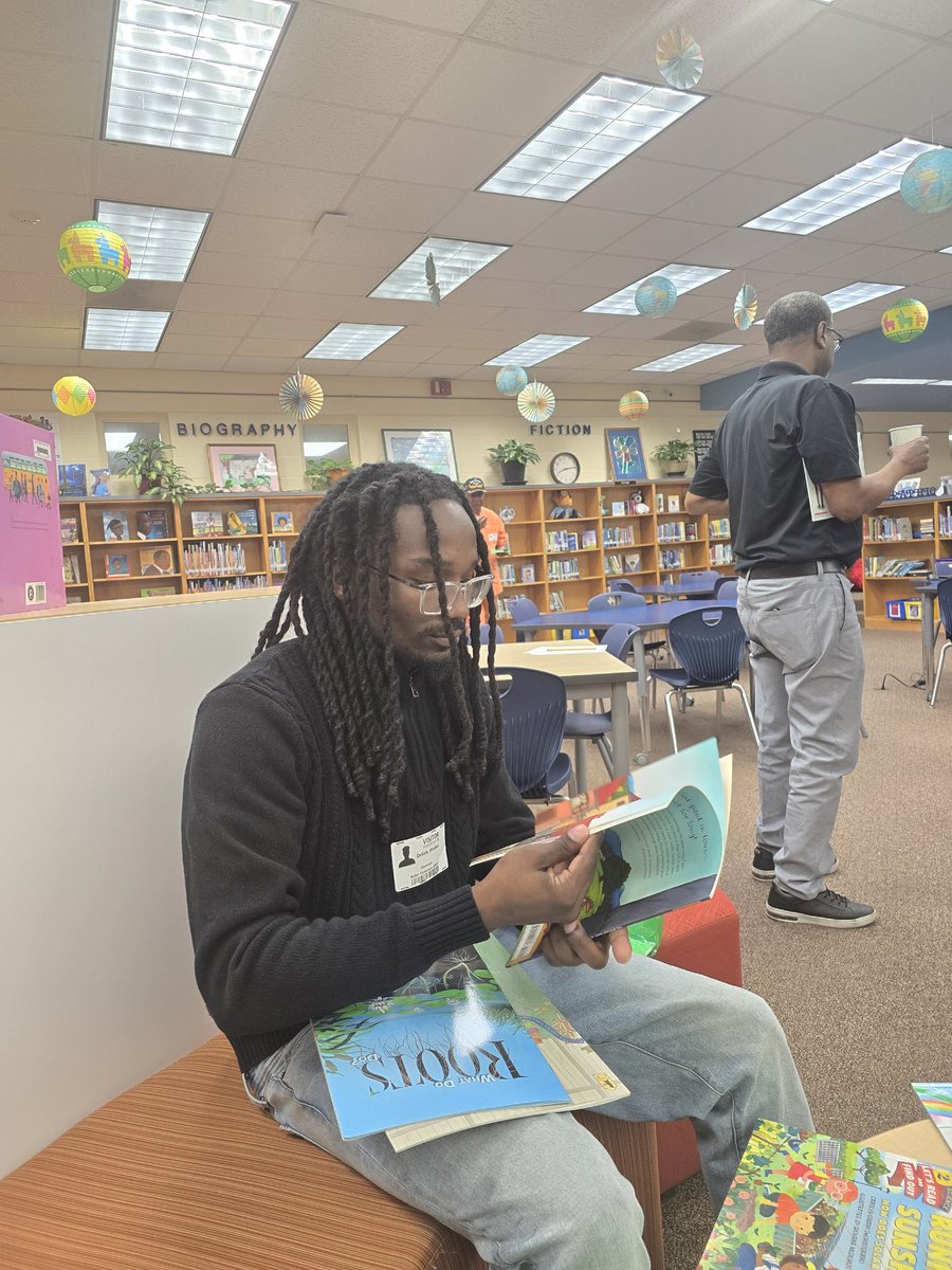 My grandson and I were fortunate enough to read to first and second graders, and we were also invited to attend with members of Bible Way Church. It was my first experience reading to young students at Arden Elementary School.