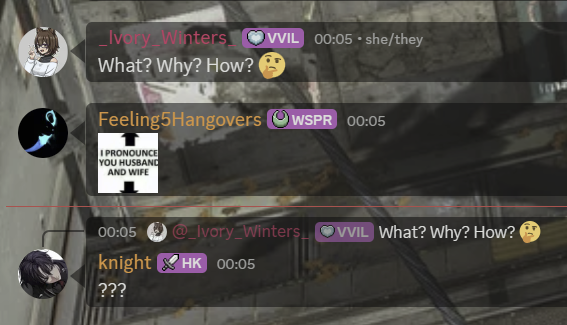 IvoryFan63496's tweet photo. @_Ivory_Winters_ and knight, I congratulate on the marriage 😂🤣 https://t.co/XSlO1c2u0F