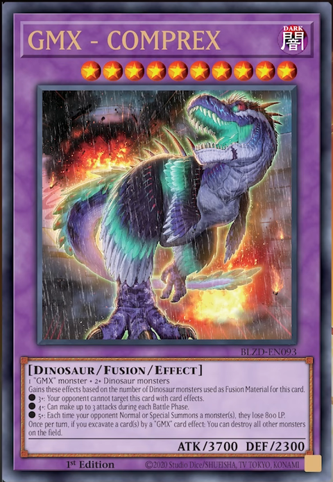 遊戯王TCG情報】海外のBLZDに『GMX-COMPREX』、『Evolved Daneen