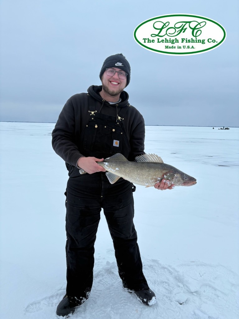 LehighFishingCo's tweet image. Here's one from this past ice fishing season, a 28” walleye caught with ice rod model I22M “The Ice Lake”. For more info on our rods, visit lehighfishing.com #veteranowned #americanmade #lfcrods #fishing