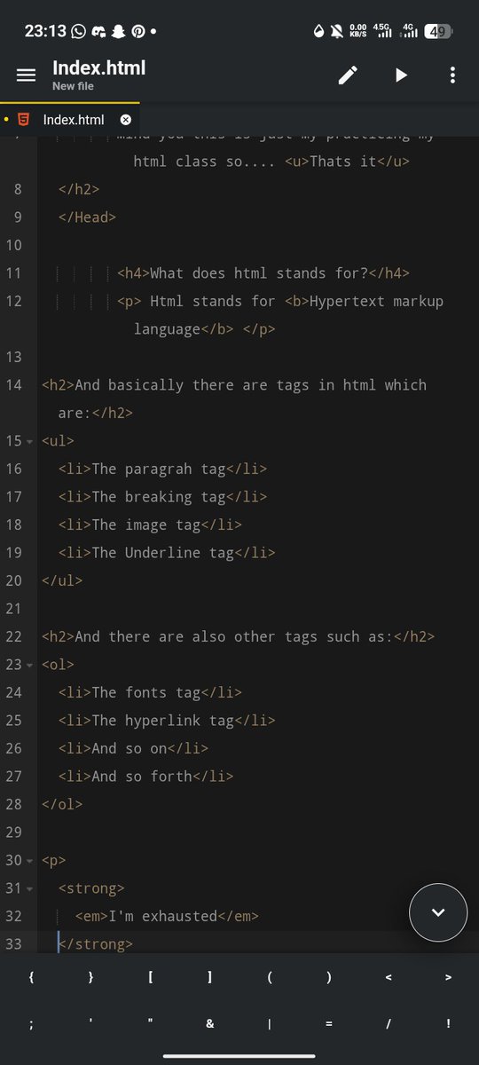 Aibinu9090's tweet image. Practice makes perfect 
#learning
#crushinggoals