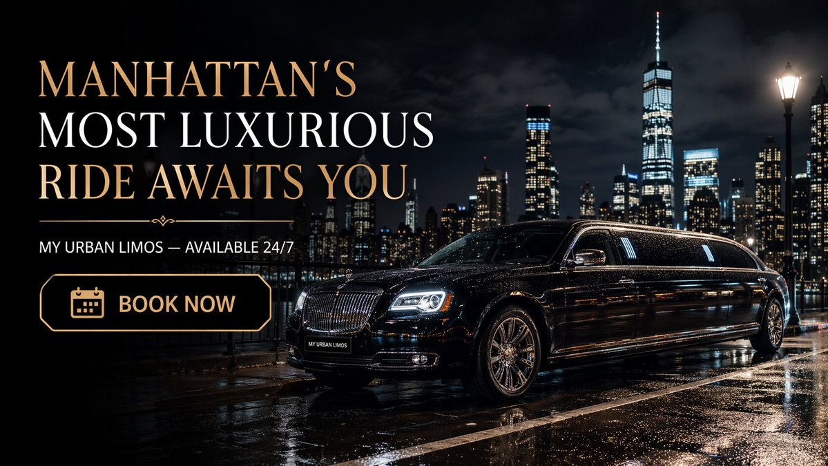 myurbanlimos's tweet image. 🚖 NYC never stops — and neither do we.
Premium limo service across Manhattan. Airport pickups, corporate rides &amp;amp; special events. 24/7. On time. Every time.
Book your ride → myurbanlimos.com/cities/limo-se…

#NYC #LimoService #Manhattan #LuxuryTravel