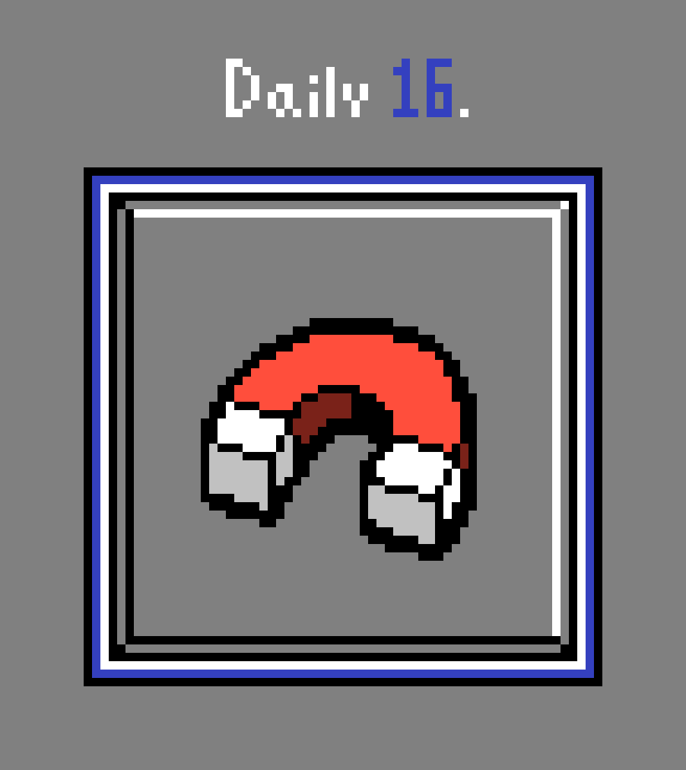 ChippedCoffin's tweet image. Magnet #pixel_dailies #pixelart