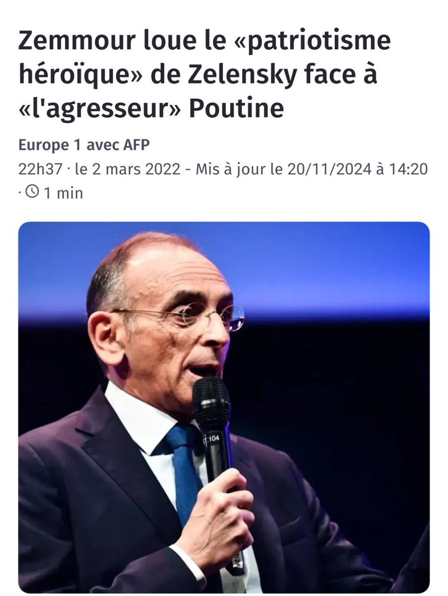 ThCastioni's tweet image. On comprend mieux pourquoi #Macron a interdit le média russe #RT en France (voir le logo en écran de fin de cette vidéo).
Cela serait ballot que la France entière voit ce que ces sacs à merde soutiennent et engraissent en #Ukraine