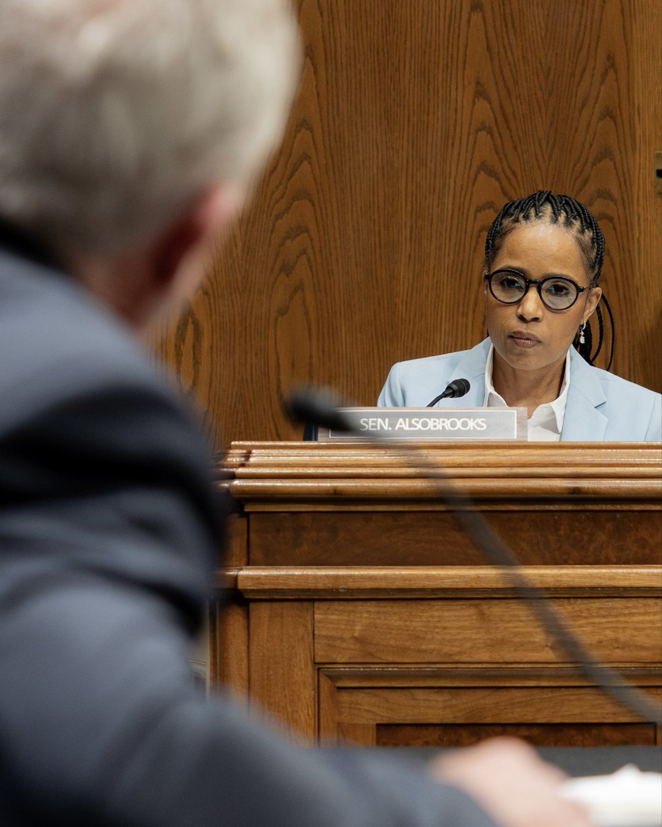 Senator Angela Alsobrooks tweet media