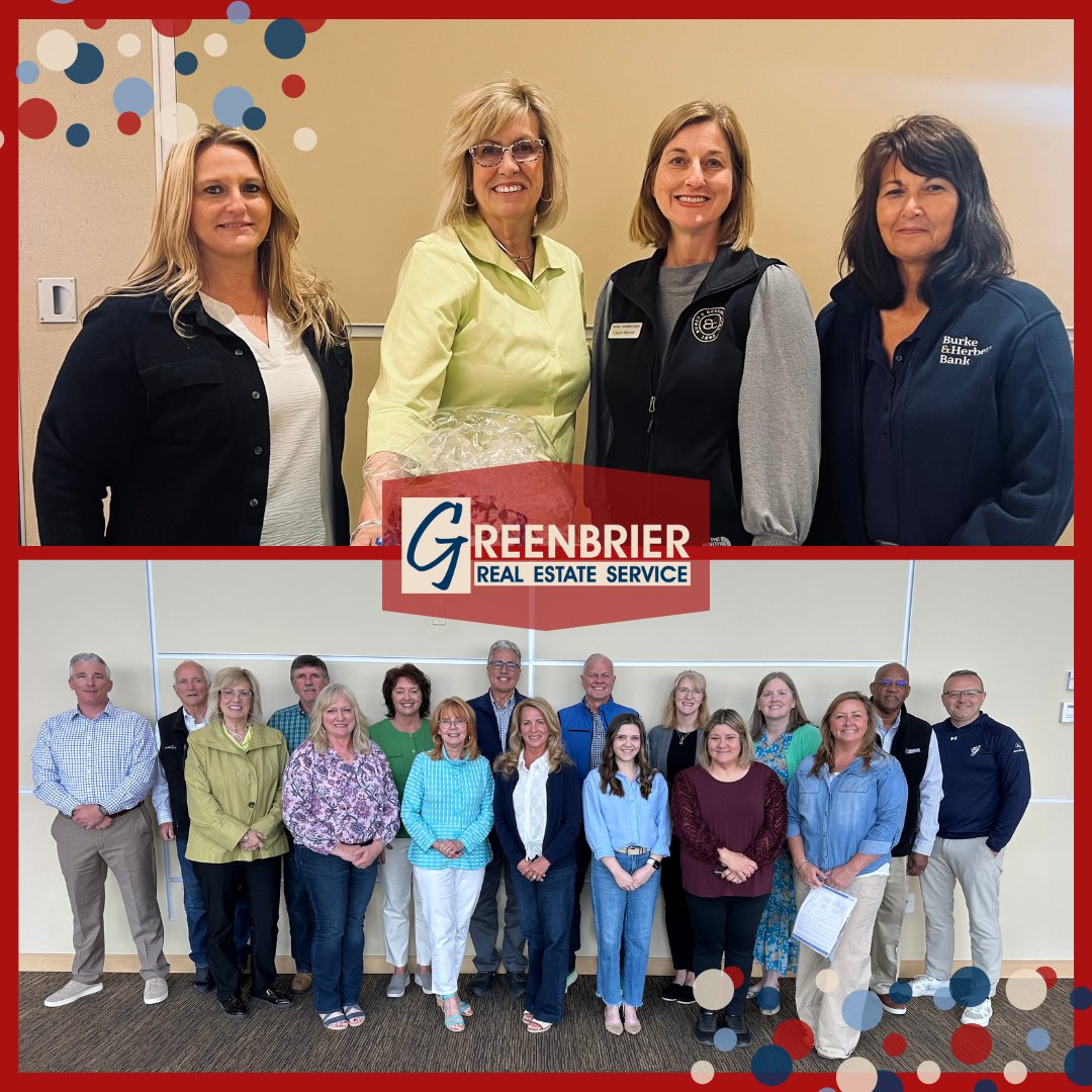 GreenbrierRES's tweet image. Learning and growing with this crew never gets old 🙌

Continuing Ed today with Terry Watson 🎤 Always sharpening, always improving 💼✨

Congrats to Jill Allman on winning the gift basket from Burke &amp;amp; Herbert Bank 🎉

#GreenbrierRealEstate #WVRealEstate #AlwaysLearning #Realtors