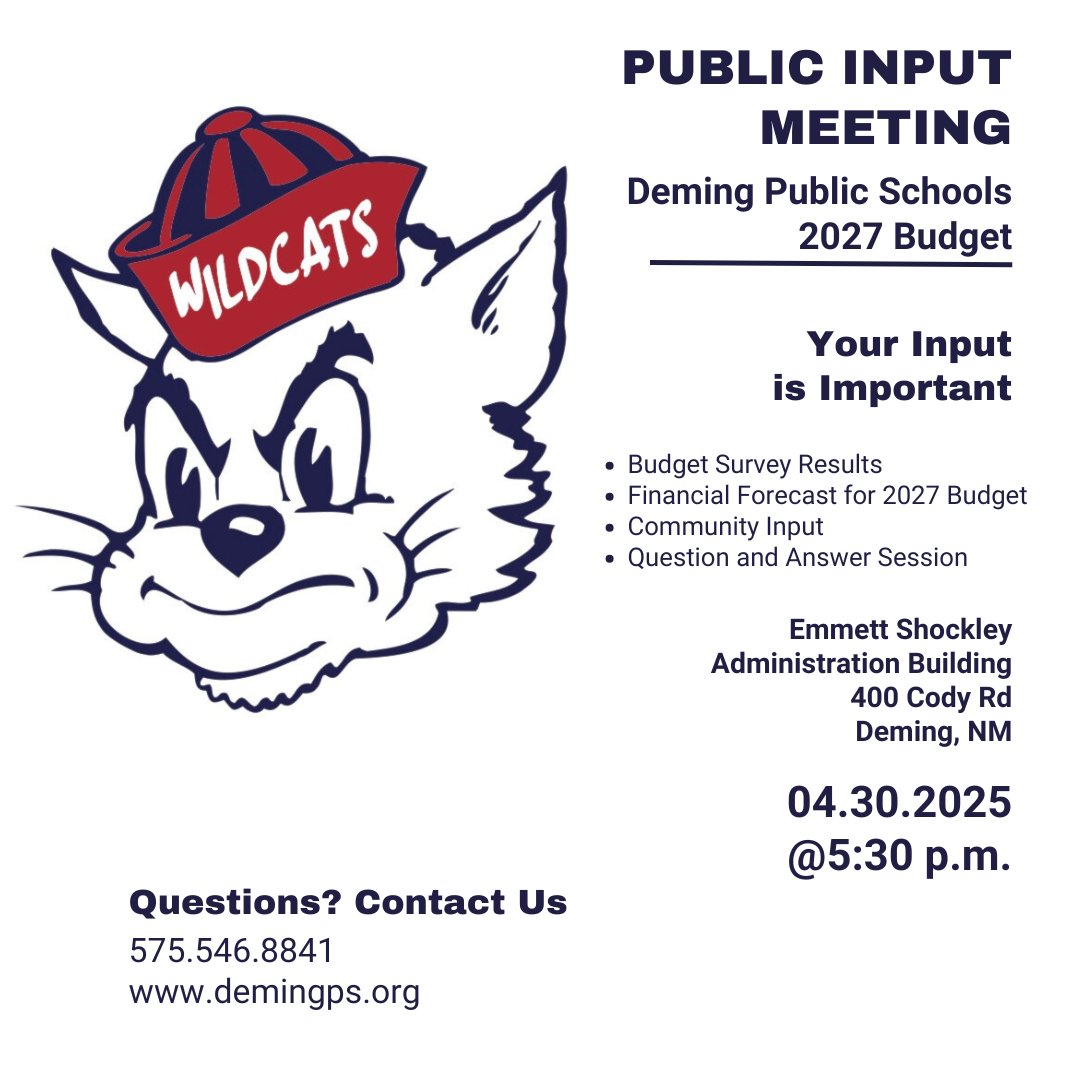 Deming Public Schools tweet media