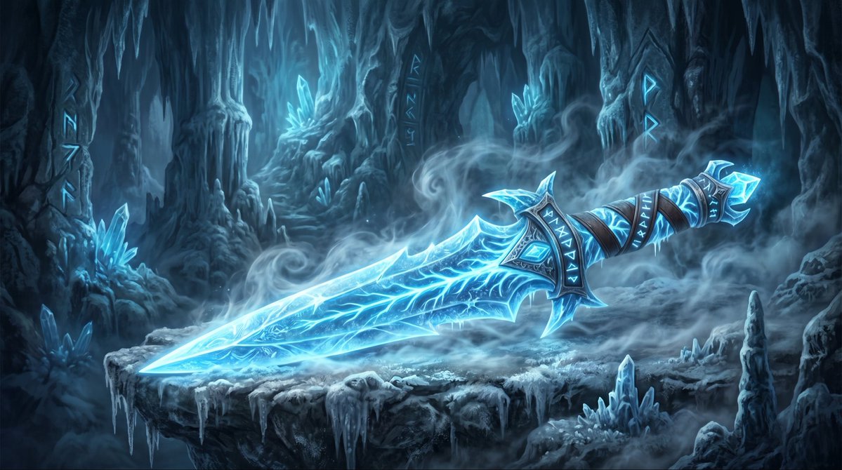 AustinImagepro's tweet image. "}
Silent. Cold. Precise. ❄️  
Perfect weapon for an assassin build?

#GameDesign #FantasyWeapons #IndieGame