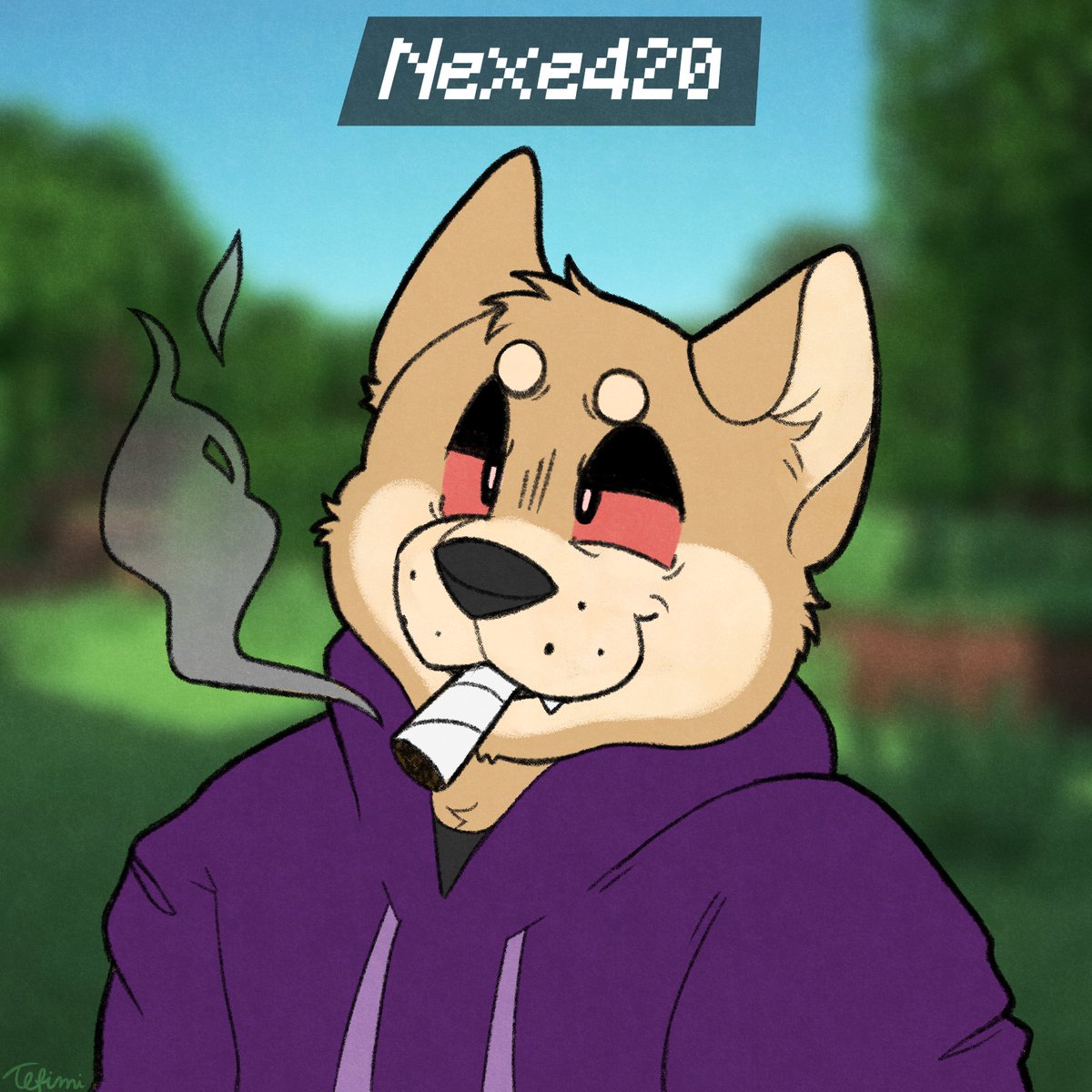 what the dog doin #nexe #nexe333 #qsmp2