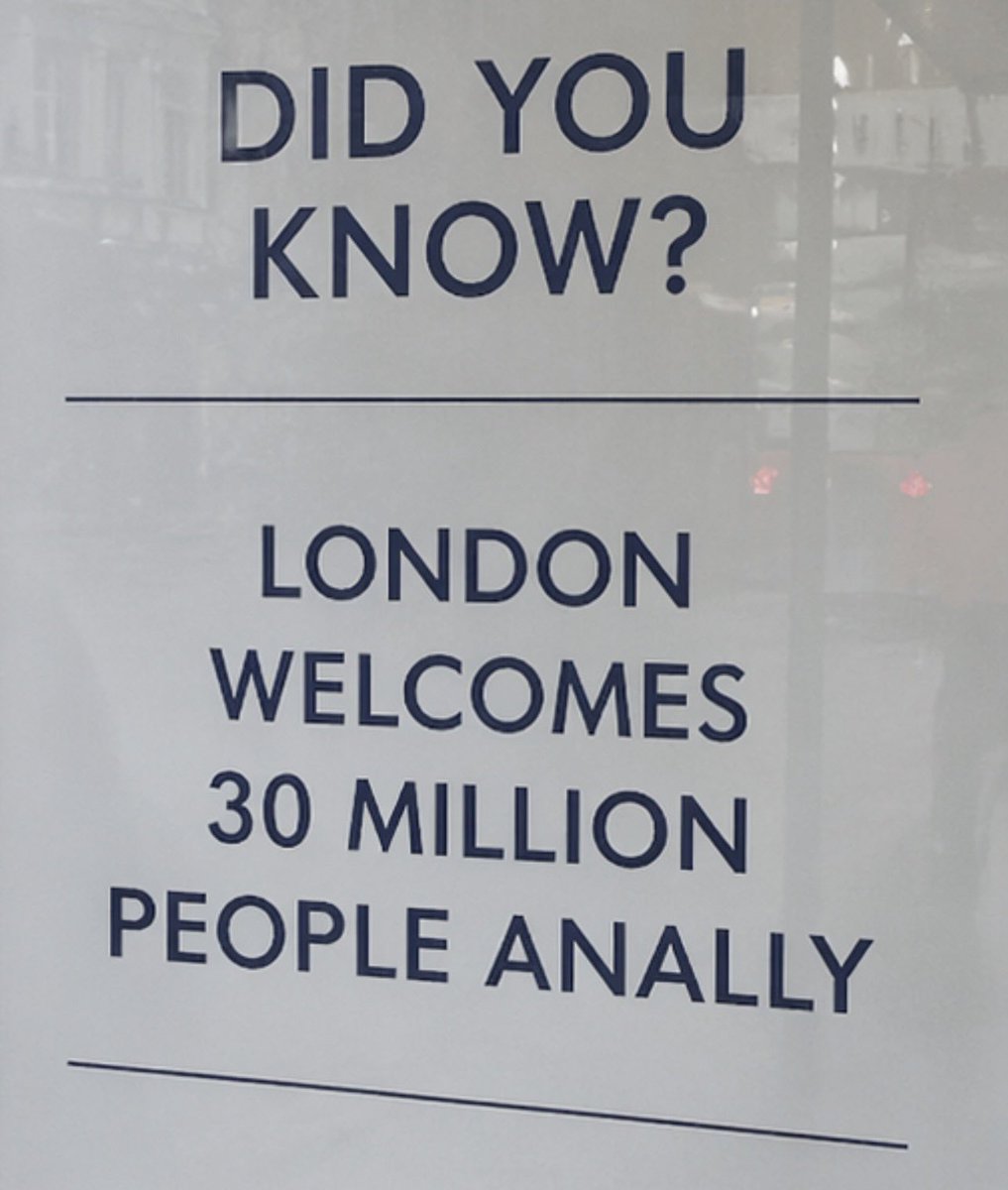 London is really giving the tourists a good time.