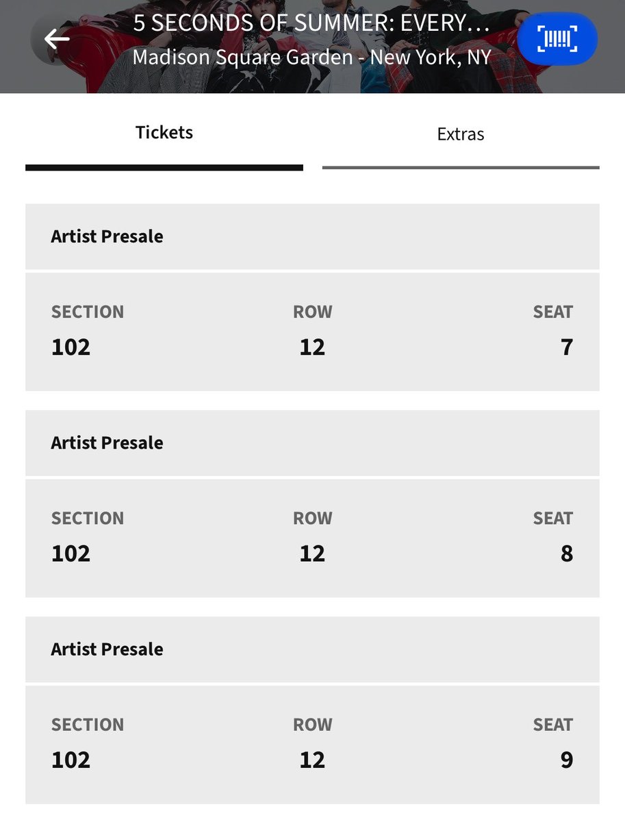 onlyangvIs's tweet image. ended up upgrading my tickets so selling 3x 5SOS everyone’s a star concert tickets to msg june 14, 6/14 !! lowerbowl seats. pls lmk if interested #5sos #everyonesastar