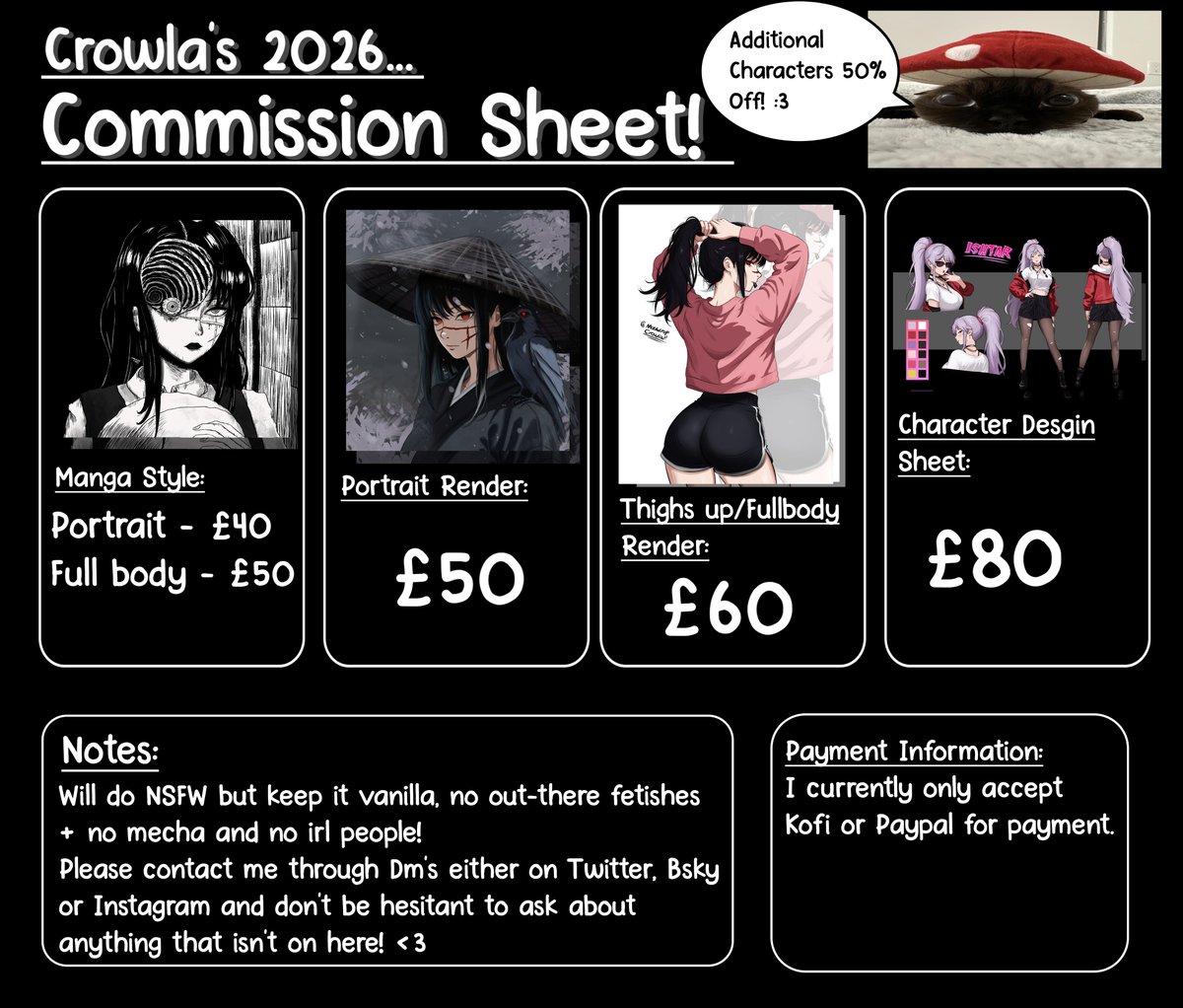 Crowla🐦⬛ - COMMS OPEN tweet media