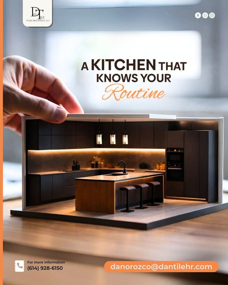 DantileHome's tweet image. A kitchen that knows your routine✨

Smart design. More space. Better style.
Turn your kitchen into a place you love ❤️

👉 Start your makeover today
🌐 dantilehr.com/company

#KitchenUpgrade #ModernKitchen #HomeRenovation #SmallSpaceBigStyle