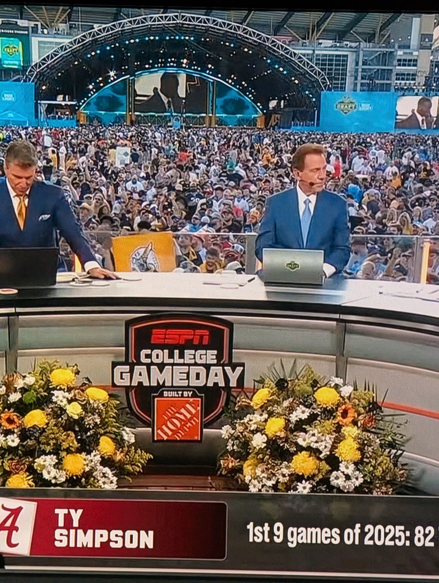 Hamilton <a href="/Ticats/">Hamilton Tiger-Cats</a> at NFL draft. Oskee Wee Wee!