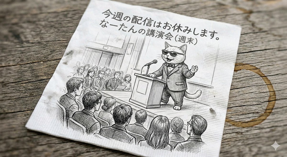 今週末はイベントの為、配信はお休みしますm(_ _)m